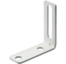 Verstellwinkel, weiss 55x55x20 mm, 25 Stück