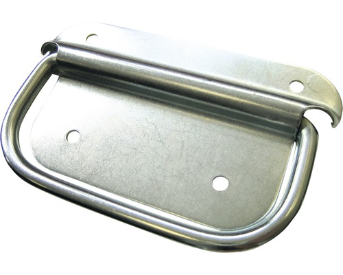 Poignée pour caisse, galvanisée 62x97 mm, 10 pièces Poignée de valise en métal