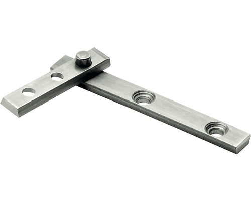 Ruban à tenon pour porte pivotante, 10 pièces Ferrure métallique avec trous de vis