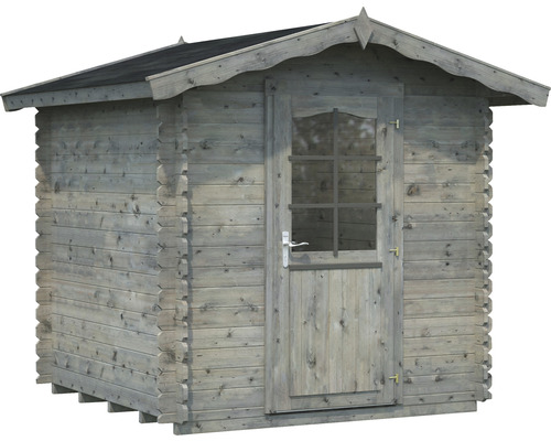 Abri de jardin en bois avec fenêtre et porte