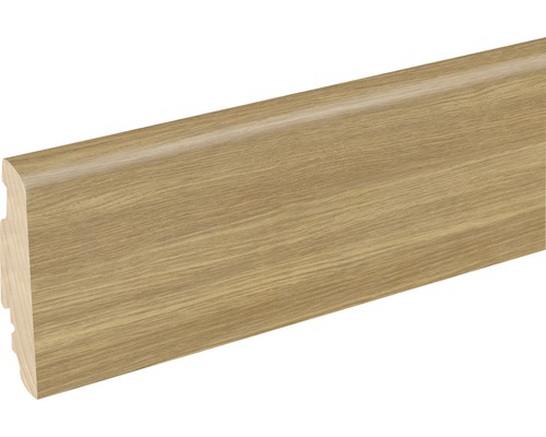 Plinthe FU060L 19x58x2400 mm MDF Woodstock transversale Plinthe en bois