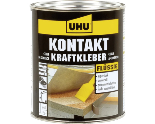 Colle forte de contact UHU liquide 645 g UHU Contact Colle forte en boîte