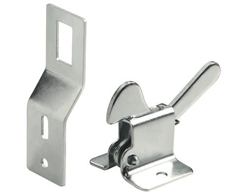 Hebel-Schnappverschluss 38x35x28 mm, 5 Stück Metallverschluss mit Gegenstück