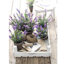 Kunstpflanze Lavendel, violett-thumb-2