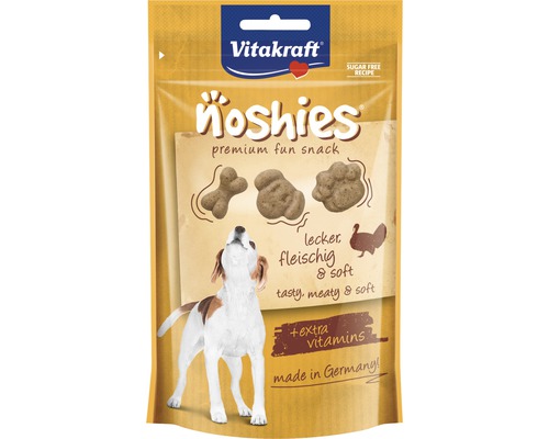 Hundesnack Vitakraft Noshies mit Truthahn 90 g