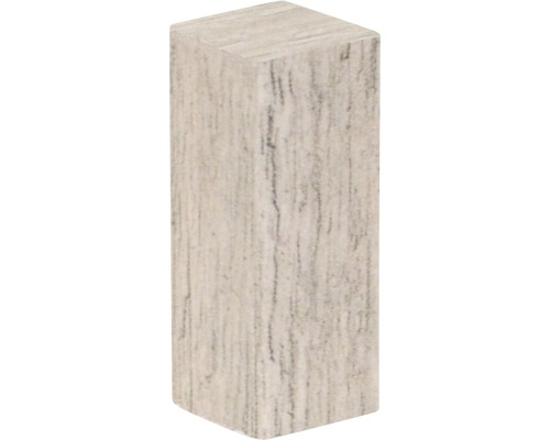 Baguettes d’angle SF422 pour plinthe 40x17 mm PVC pin 2-pièces Bloc de construction carré en bois