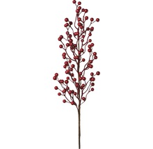 Branche de baies décorative avec des baies rouges pour la décoration