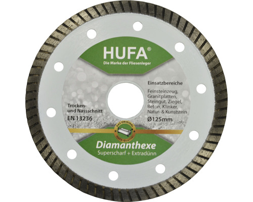 Hufa Meule diamantée Ø 125 mm Hufa Meule diamantée Ø 125 mm