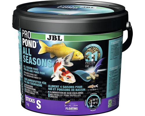 Bâtonnets JBL ProPond All Seasons S 1 kg