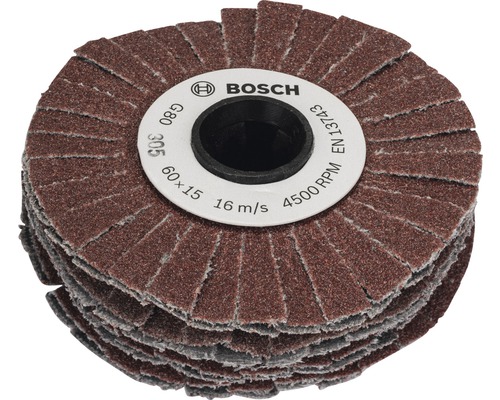 Bosch Rouleau abrasif flexible SW 15 grain de 80