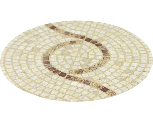 Adhésif antidérapant mySPOTTI stepon cercle Marble Stone mosaïque