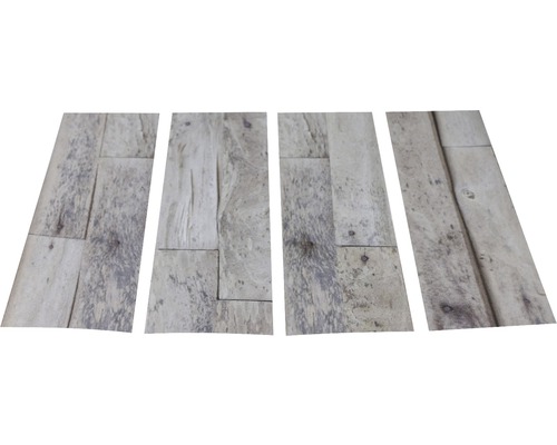 Antirutschsticker mySPOTTI stepon Wood Planks Set mit 4 Streifen à 30x10 cm