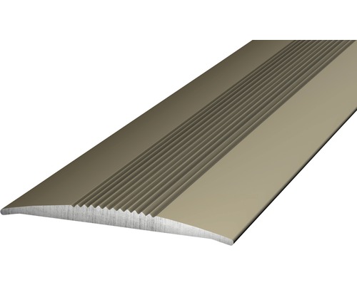 Barre de seuil alu acier inoxydable mat 37x1000 mm
