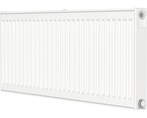 Radiateur à vanne Rotheigner type EKE (21) 6 connexions (en bas ou latérales) 400 x 700 mm blanc sans languettes de fixation