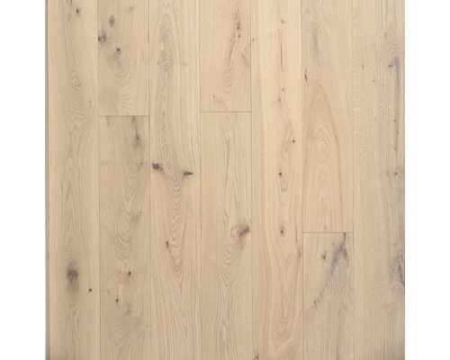 Plancher modulaire massif 15.0 chêne mat noble huilé effet brut