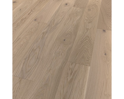 Parquet SKANDOR Crystal Oak lame courte chêne plancher de maison de campagne 1082 x 162 x 12 mm