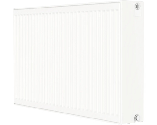 Radiateur à vanne ROTHEIGNER type 3K (33) 6 connexions (en bas ou latérales) 600 x 400 mm blanc sans languettes de fixation