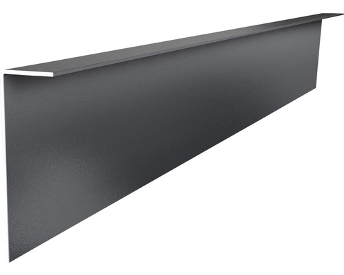 Seitenverblendungsprofil RAL 9007 3000x90x2 mm Metallabdeckung für den Bau