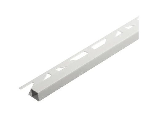 Dekoprofil Dural Squarline DPSP 1130 PVC weiß 250 cm Höhe 11 mm Fliesenprofil aus Kunststoff
