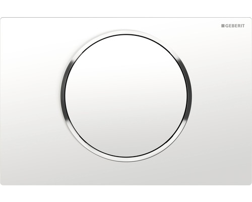 Plaque de déclenchement Geberit pour réservoir de chasse