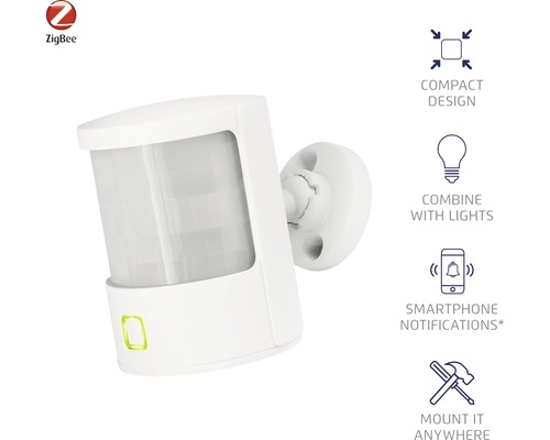 Détecteur de mouvement ZigBee avec matériel de montage