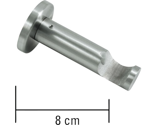 Support de tringle à rideaux en métal, 8 cm