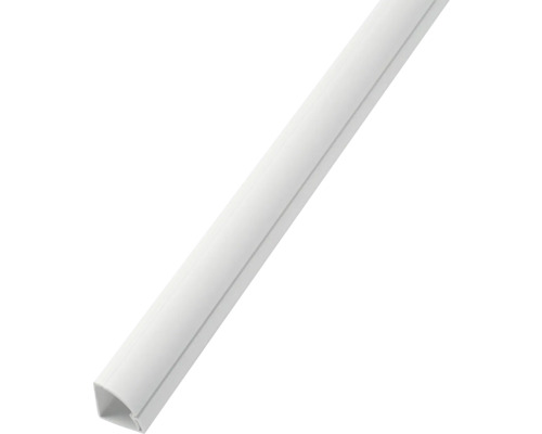 Conduit en quart de cercle 22022 22x22 mm blanc 2m