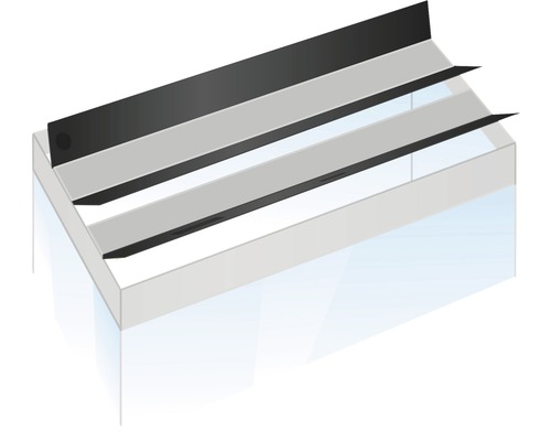 Couvercle d''aquarium avec éclairage et ventilation