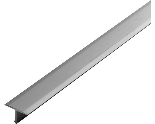 Profilé de séparation et de recouvrement T-Floor aluminium, longueur 100 cm hauteur 11 mm