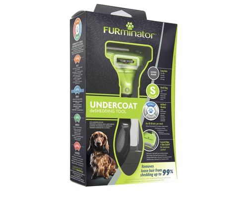 FURminator Undercoat deShedding Tool pour chiens, taille S, emballage