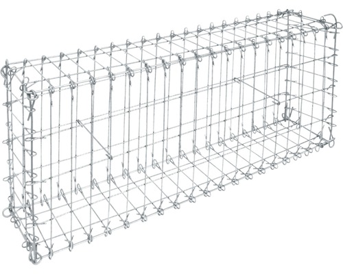 Gabione aus Metalldraht
