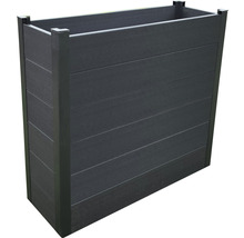 Rechteckiger Pflanzkasten aus Holz