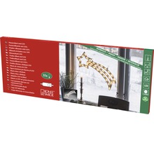 Konst Smide Fensterleuchte mit LED Sternschnuppen Motiv