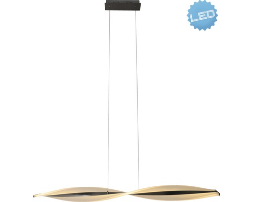 Suspension LED Näve avec LED 27,6W 3000K 1920lm à intensité lumineuse variable blanc chaud