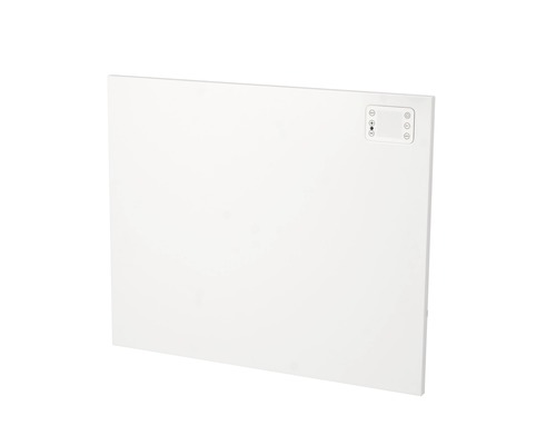 Chauffage infrarouge blanc avec éléments de commande