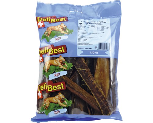 DeliBest Hundesnack Straussenfleisch Sticks 200 g