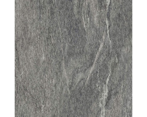Dalle de terrasse en grès cérame fin New ultra Pietra di Vals dark 60x60x2 cm