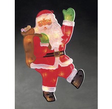 Leuchtdekoration Weihnachtsmann mit Geschenkesack