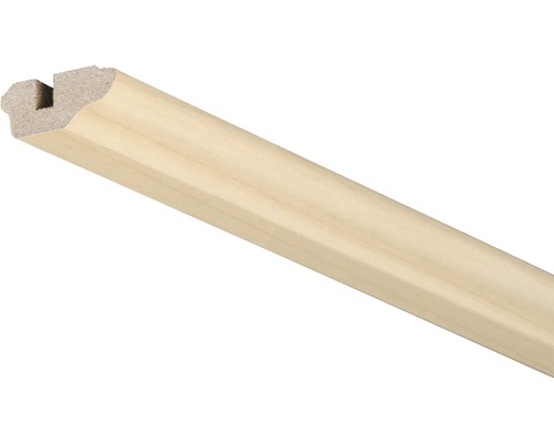 Moulure de finition pour plafonds Alaska bouleau 17x36x2600 mm Baguette en bois avec rainure