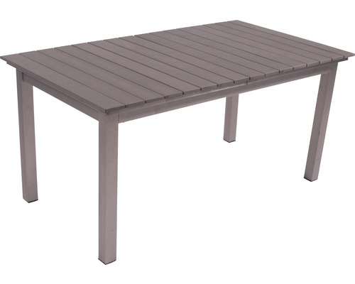 Gartentisch mit Auszug Desire 219x159x75 cm aluminium