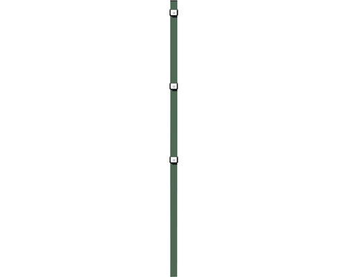 Poteau de panneau de clôture ALBERTS patte de serrage 6 x 4 x 120 cm vert