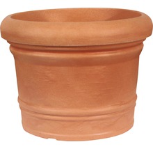 Bac à plantes Geli Palermo plastique Ø 70 H 52 cm terre cuite