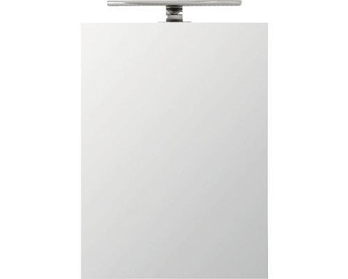 Miroir de salle de bain carré avec support