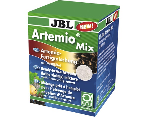 JBL Artemio Mix mélange prêt à l''emploi pour l''élevage de nauplies d''Artemia avec cuillère-mesure