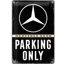 Blechschild Mercedes Parking 20x30 cm-thumb-0