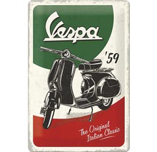 Blechschild Vespa Italian 20x30 cm