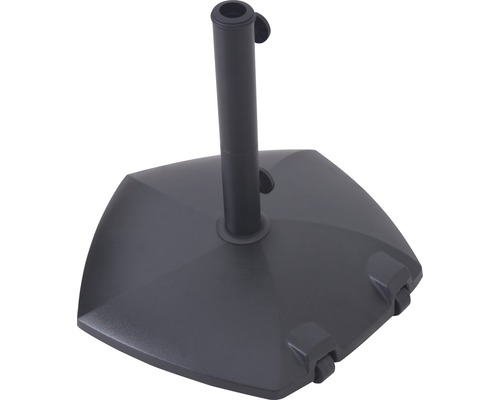 Support de parasol en plastique avec roulettes