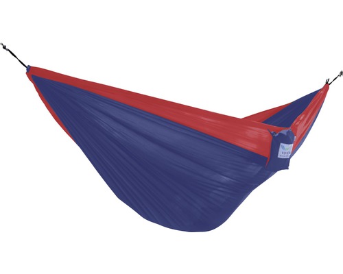 Hamac-parachute double Vivere rouge-bleu