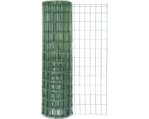 Grillage soudé Fix-Clip Pro 25 x 1,02 m, vert Rouleau de grillage vert