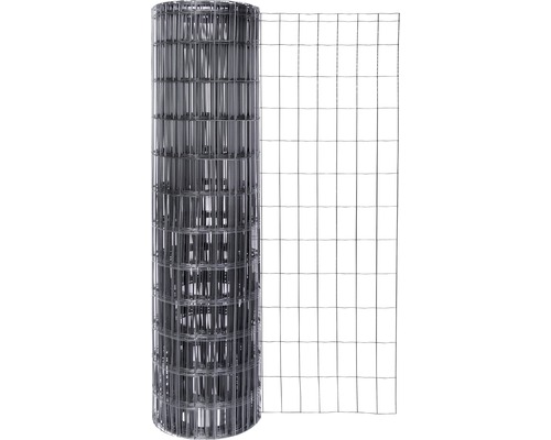 Grillage Fix-Clip Pro 25x1.04 m, anthracite Rouleau de grillage pour l''aménagement de jardin et la délimitation de terrain